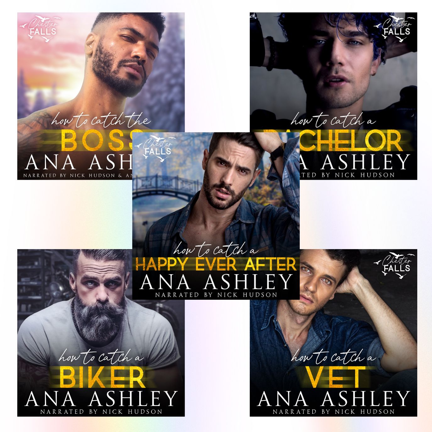 Chester Falls Collection Volume 2 Audiobook + bonus scenes ebook