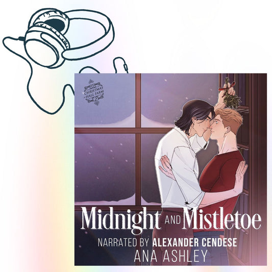 Midnight and Mistletoe Illustrated cover Audiobook - Preorder (October 16)