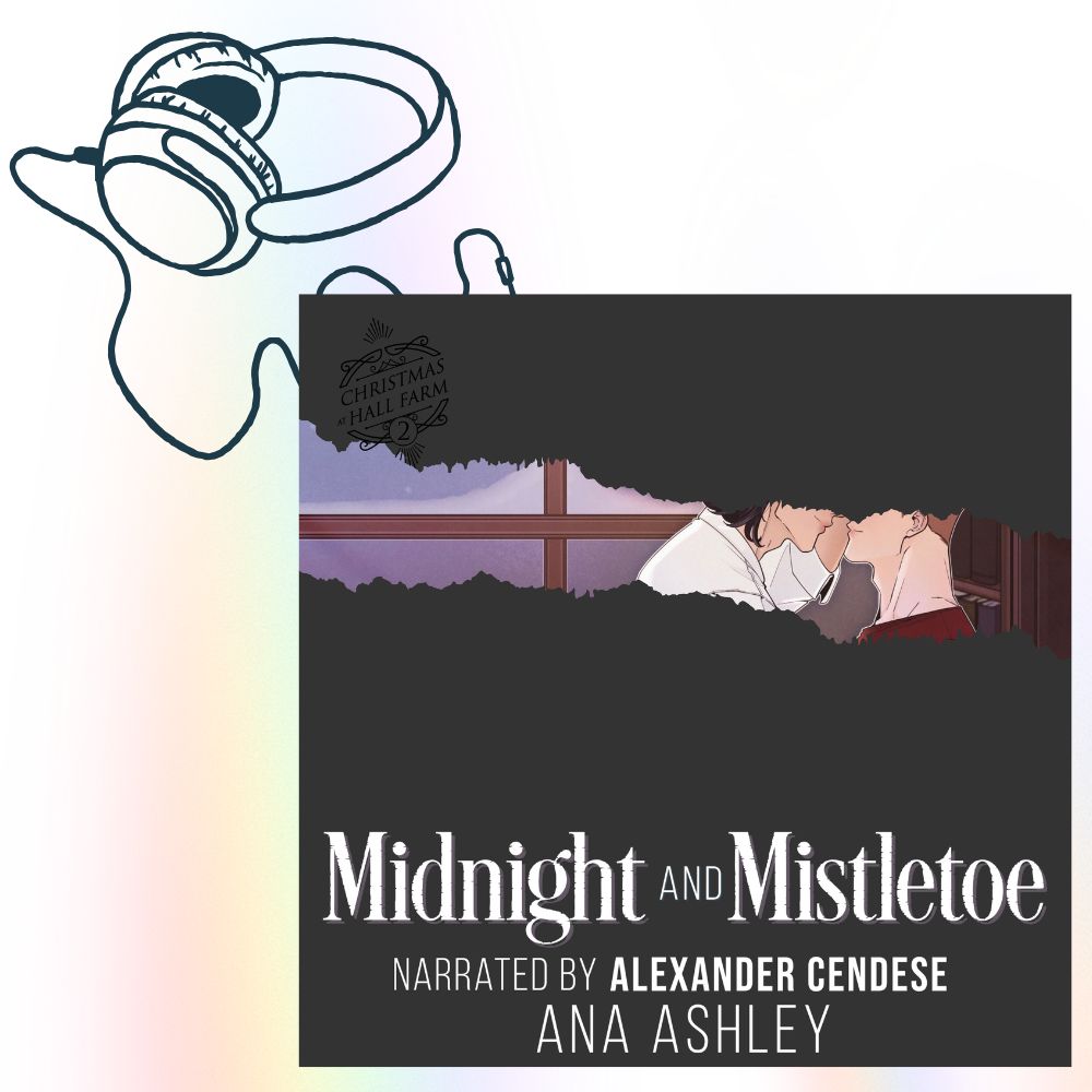 Midnight and Mistletoe Illustrated cover Audiobook - Preorder (October 16)