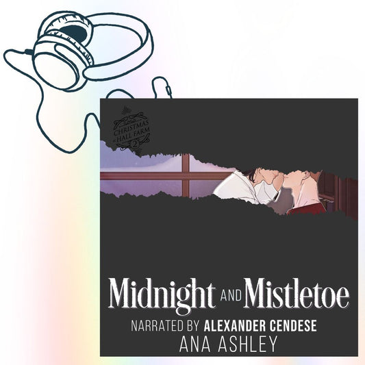 Midnight and Mistletoe Illustrated cover Audiobook - Preorder (October 16)
